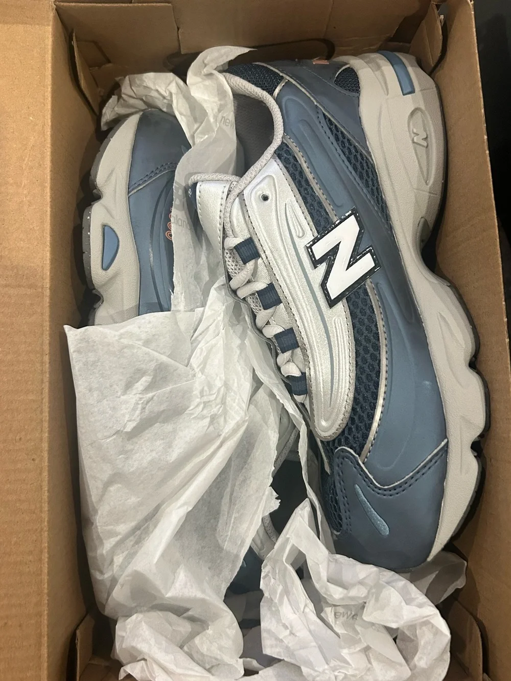 New Balance Navy Silver 1000